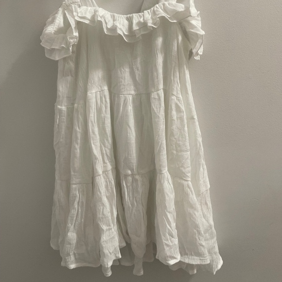 All White Mini Dress - Picture 7 of 7